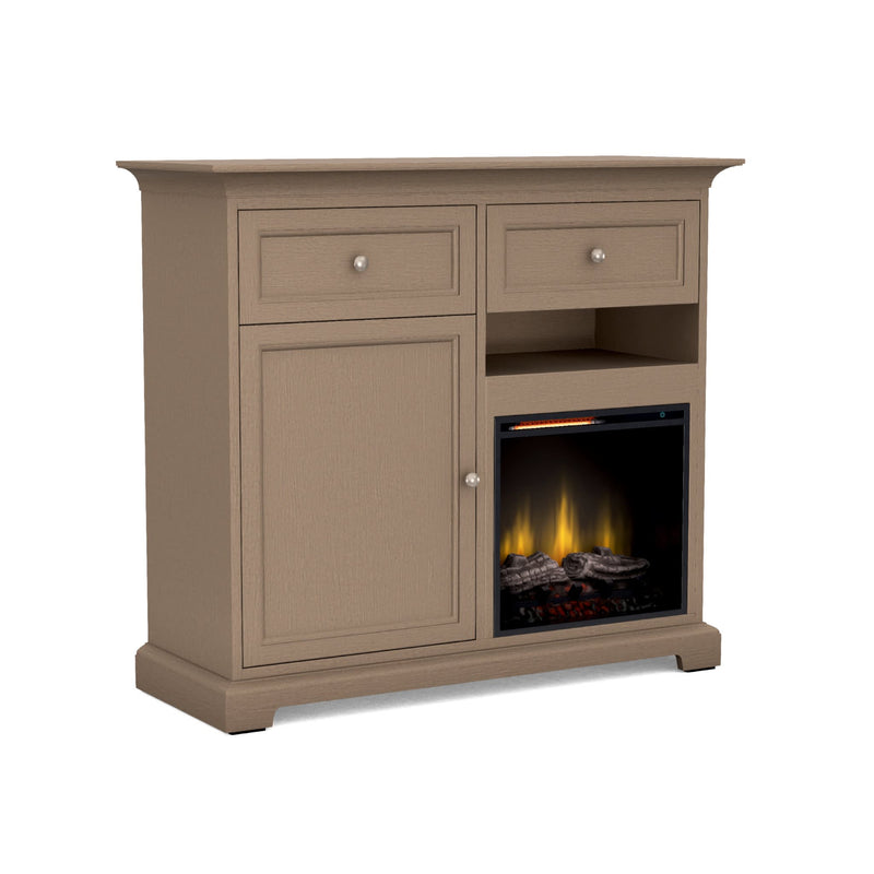 FT46K 46" Wide / 41" Extra Tall Fireplace Console