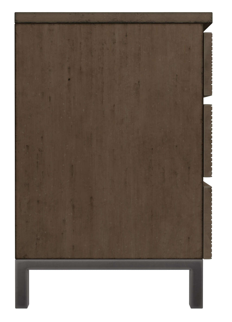 Organic Living Three Drawer Nightstand