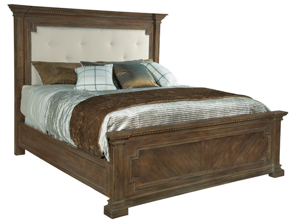 19270 Queen Upholstered Panel Bed