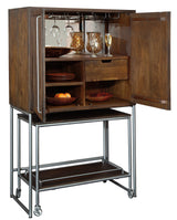 695222 Bar Cart Wine & Bar Cabinet