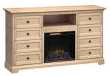 FT72F 72" Wide / 41" Extra Tall Fireplace Console
