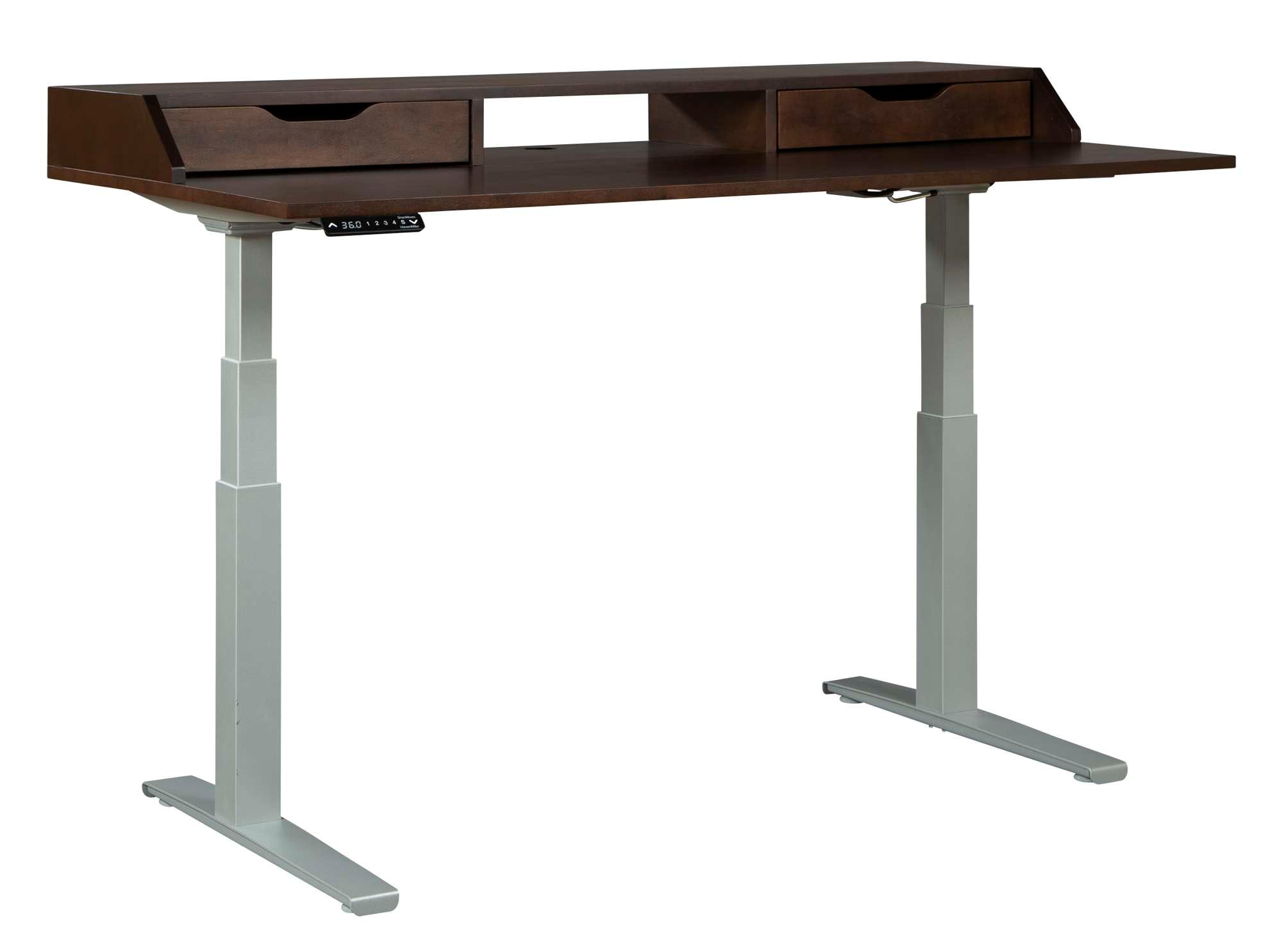 28481 Custom Adjustable Height Desk – Hekman