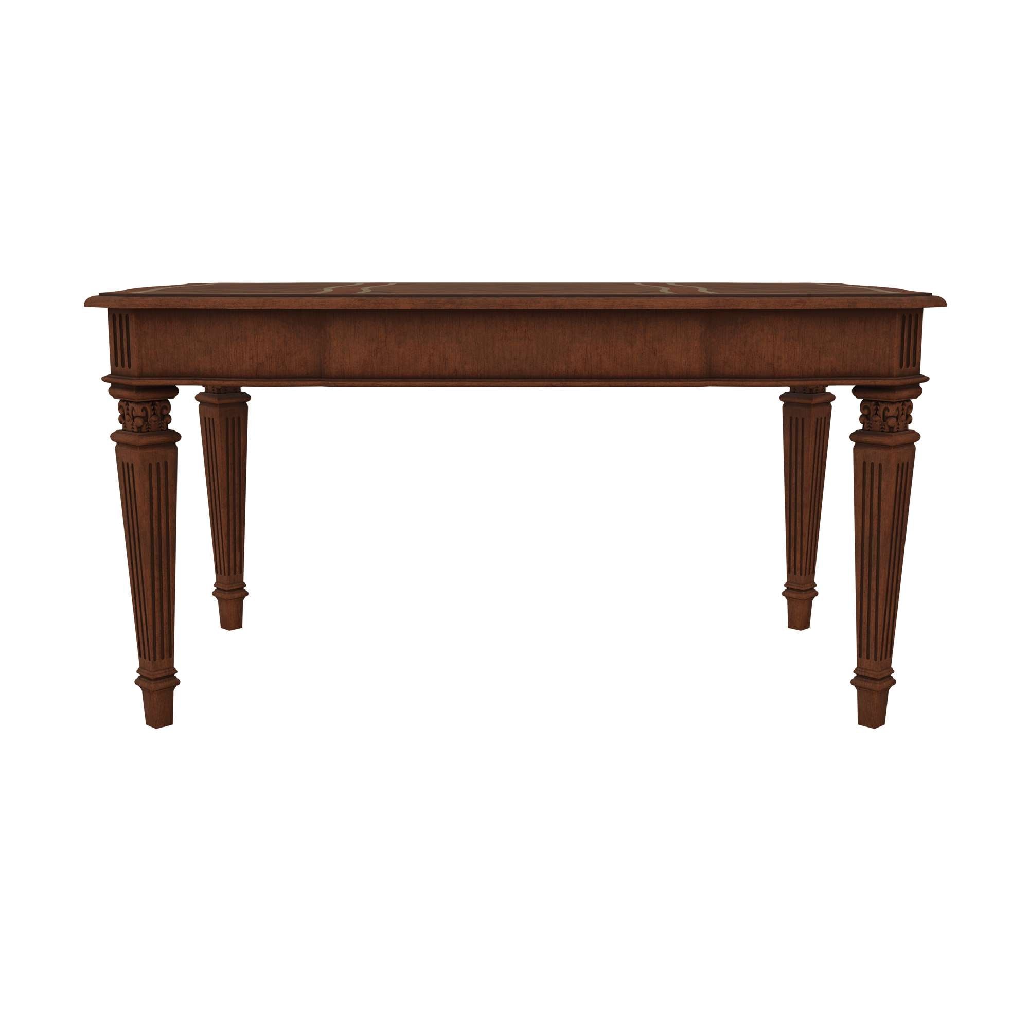 Old World Walnut Burl Desk