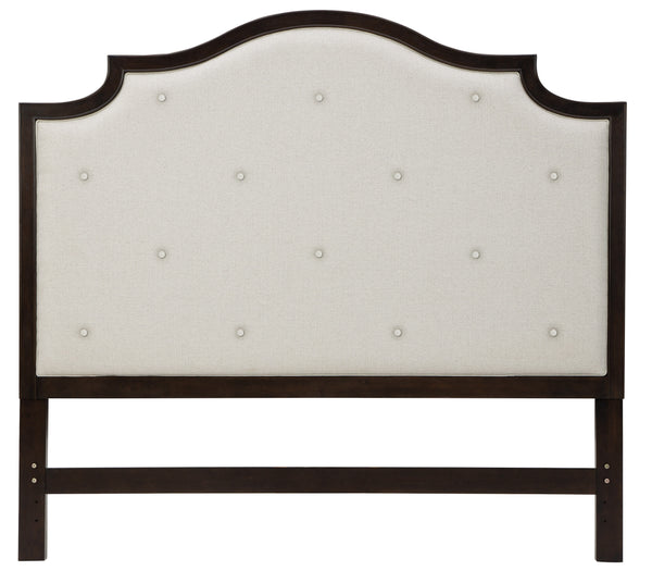 1747HBKP_G2 King Arched Headboard with Buttoning