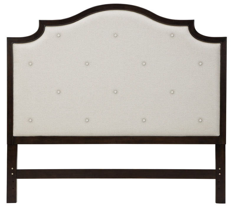 1747HBQP_G3 Queen Arched Headboard with Buttoning