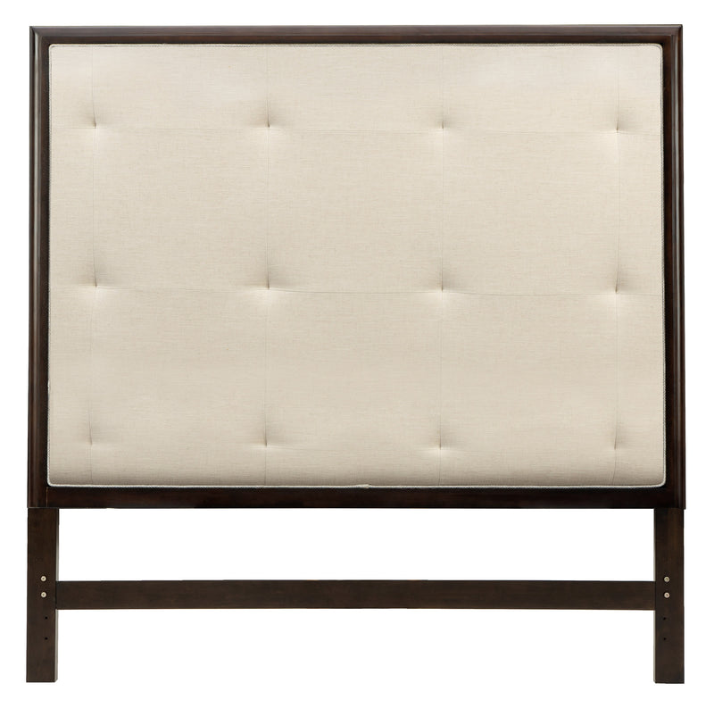 1748HBQY_G5 Queen Squared Headboard with Tufting